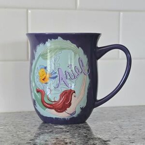 Disney Store Little Mermaid Ariel A Heart As Big As‎ The Ocean Mug Purple  16oz